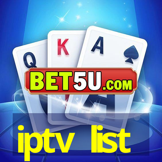 iptv list